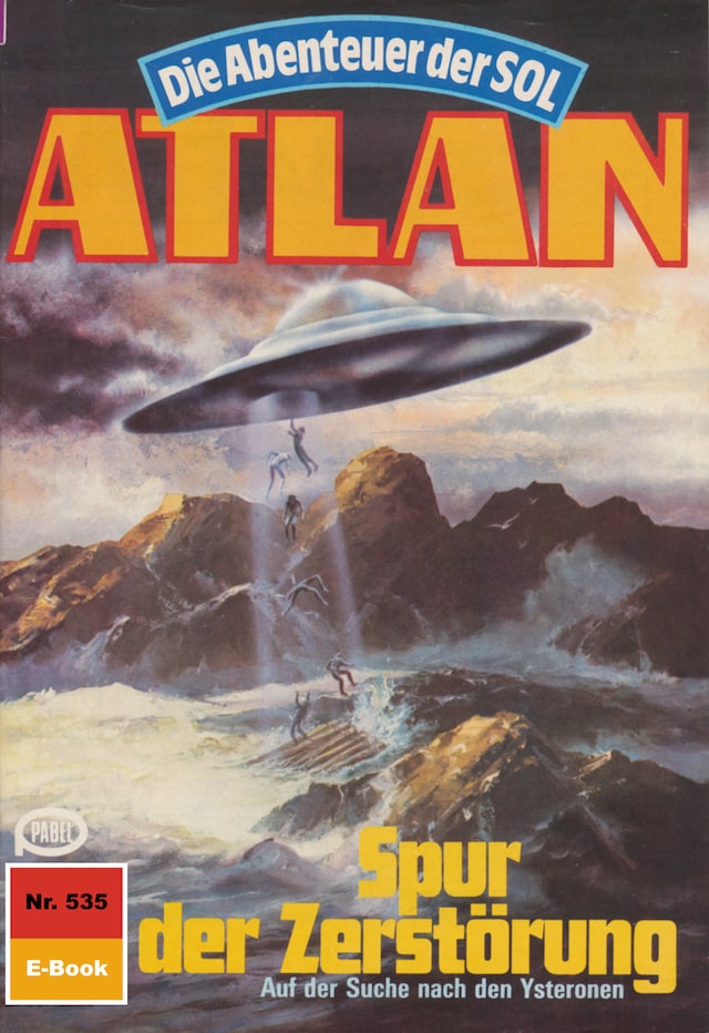 Book cover for Atlan 535: Spur der Zerstörung