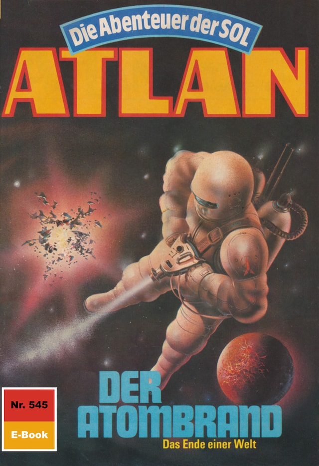 Book cover for Atlan 545: Der Atombrand