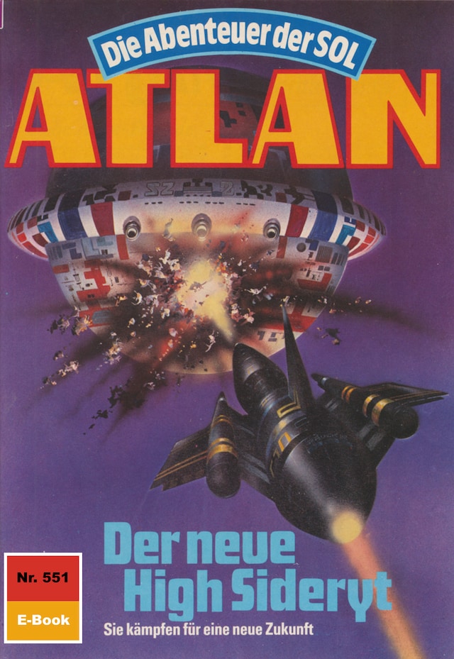Book cover for Atlan 551: Der neue High Sideryt