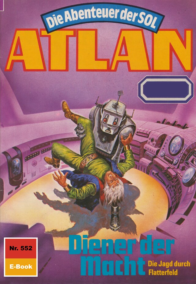 Buchcover für Atlan 552: Diener der Nacht