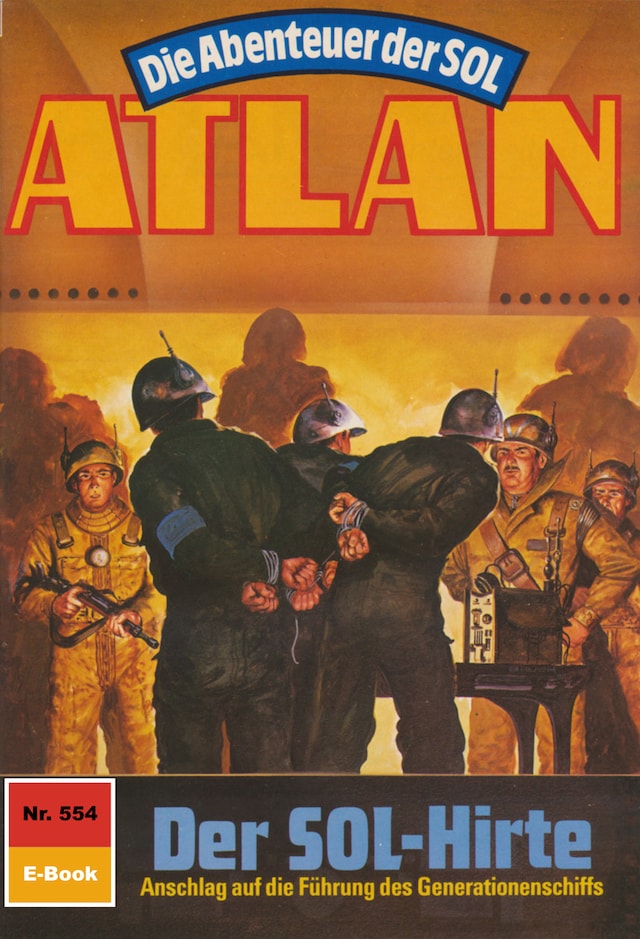 Buchcover für Atlan 554: Der Sol-Hirte