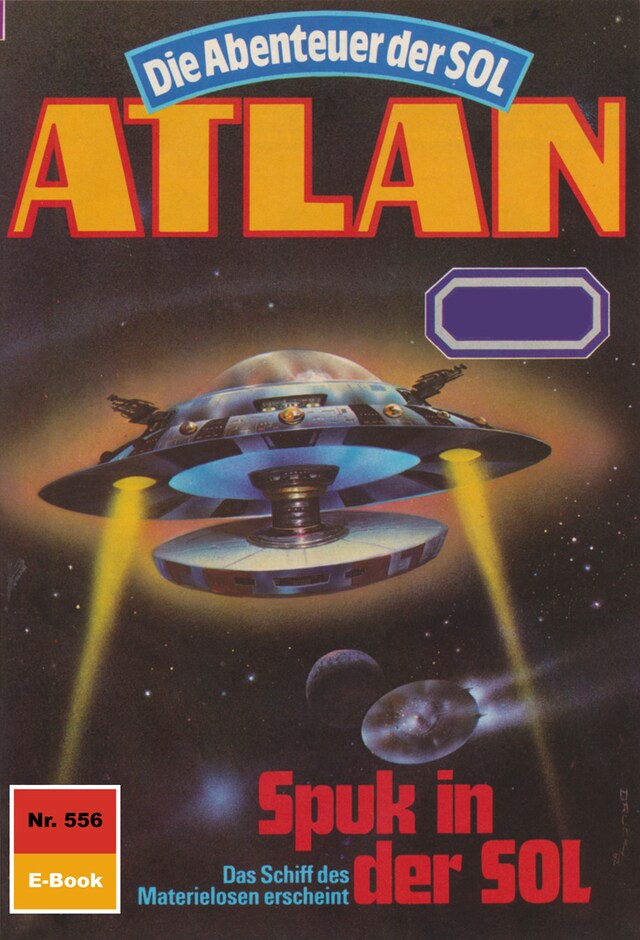 Book cover for Atlan 556: Spuk in der SOL