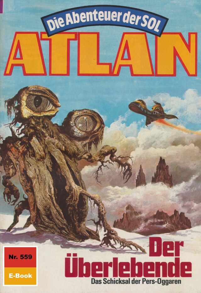 Couverture de livre pour Atlan 559: Der Überlebende