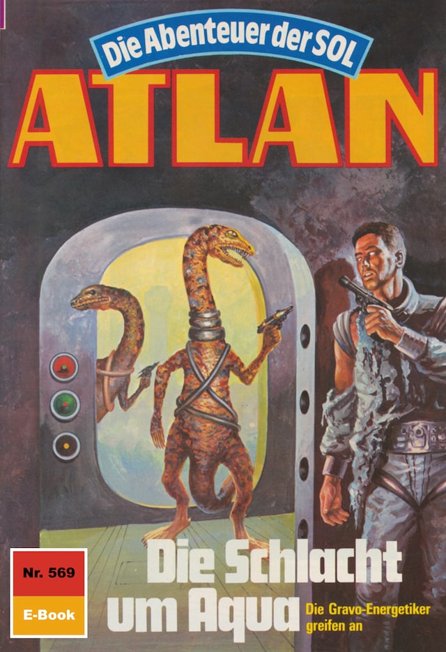 Book cover for Atlan 569: Die Schlacht um Aqua