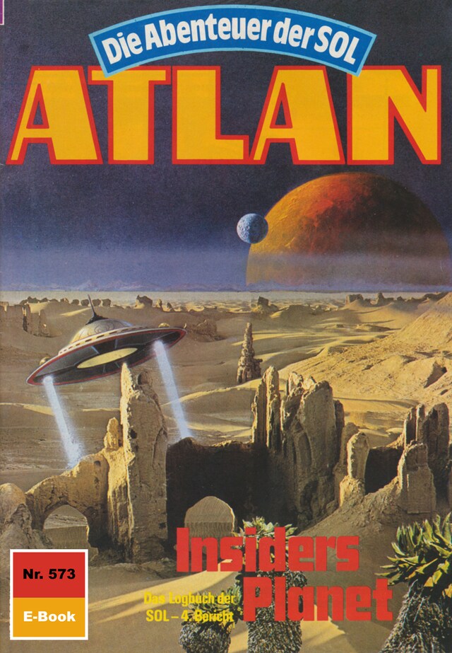 Buchcover für Atlan 573: Insiders Planet