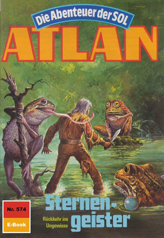 Couverture de livre pour Atlan 574: Sternengeister