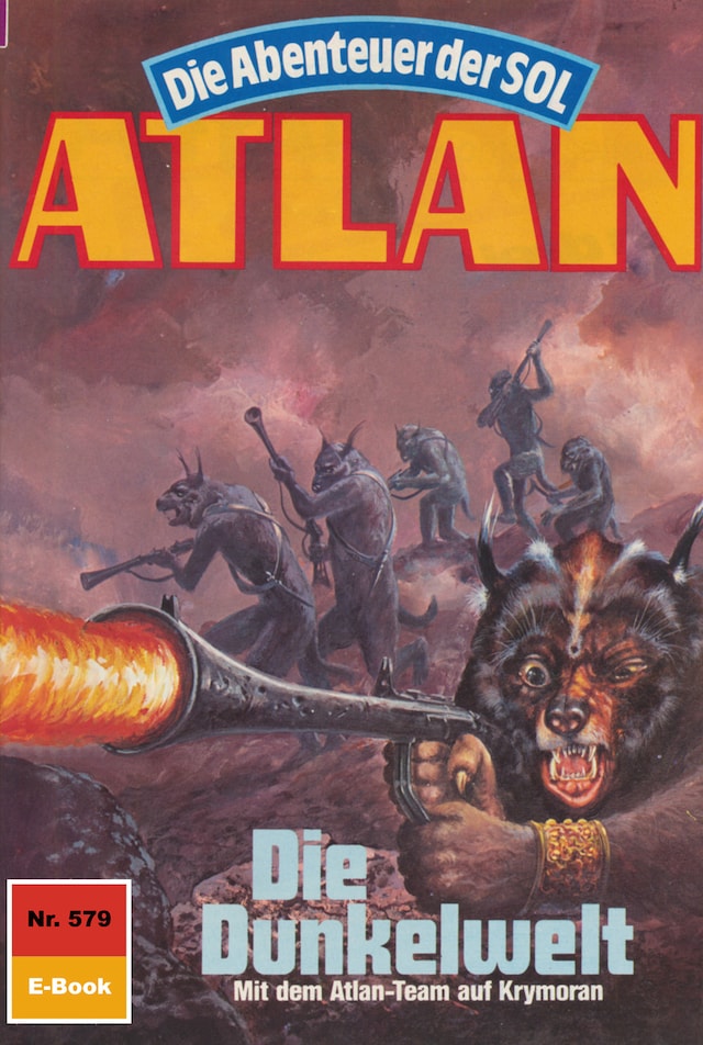 Buchcover für Atlan 579: Die Dunkelwelt