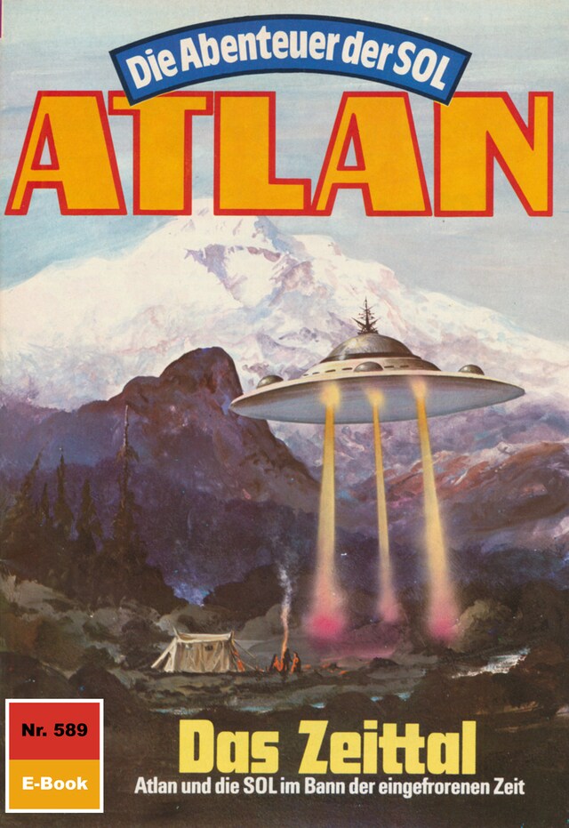 Couverture de livre pour Atlan 589: Das Zeittal