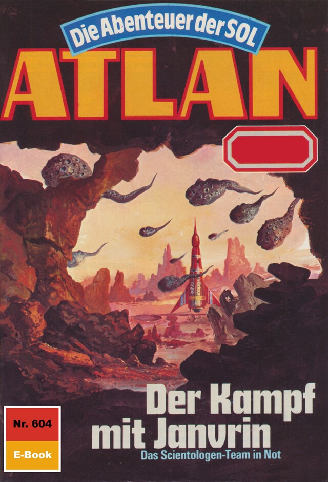 Portada de libro para Atlan 604: Der Kampf mit Janvrin