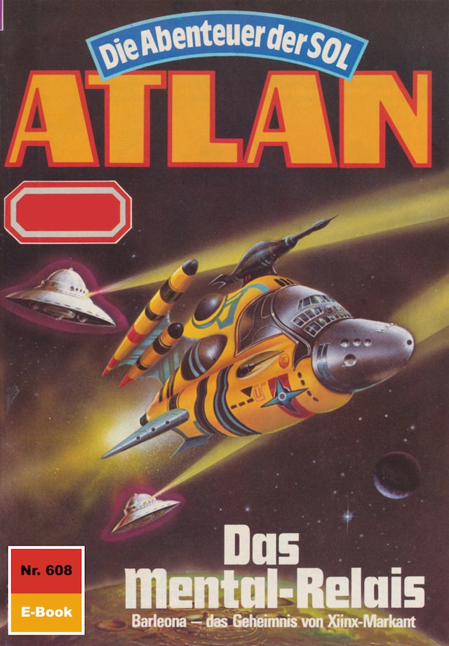 Book cover for Atlan 608: Das Mental-Relais