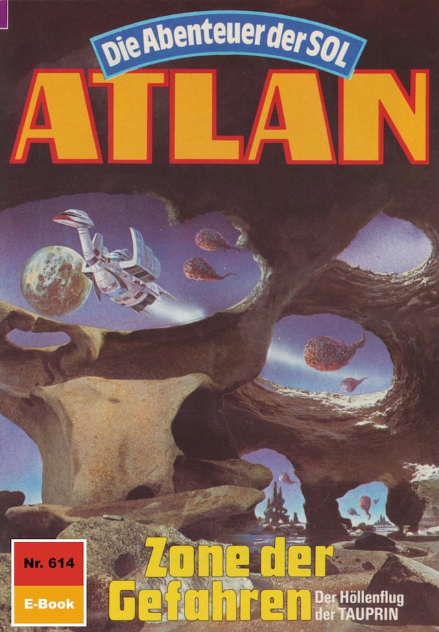 Copertina del libro per Atlan 614: Zone der Gefahren