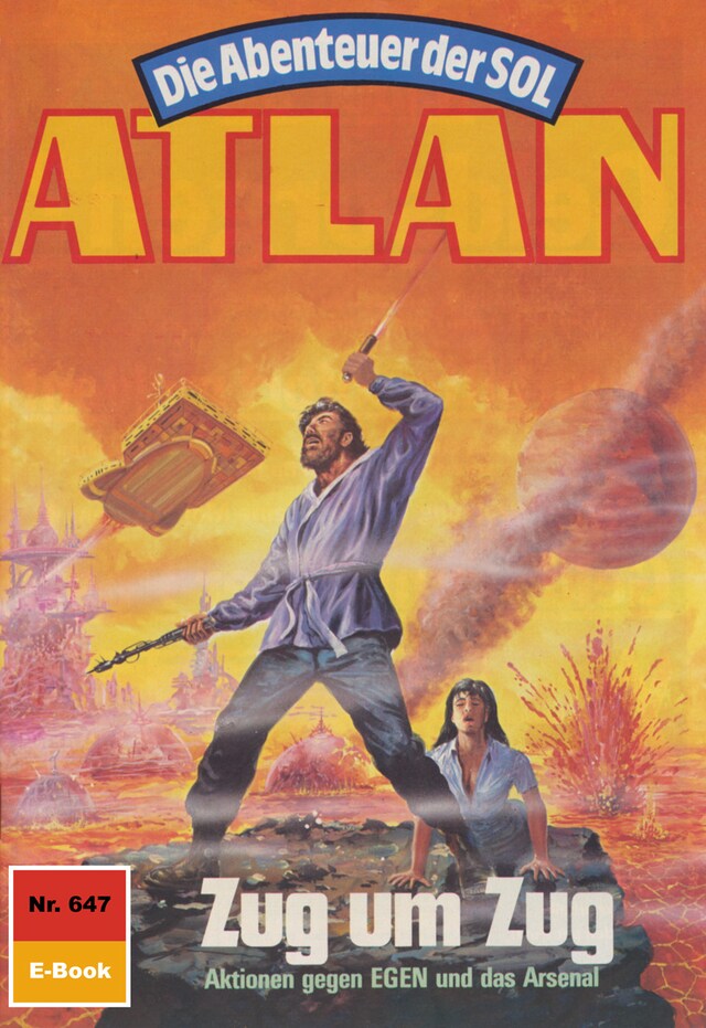 Buchcover für Atlan 647: Zug um Zug