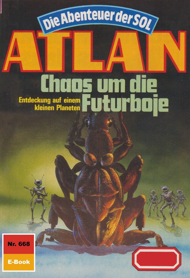 Bokomslag for Atlan 668: Chaos um die Futur-Boje