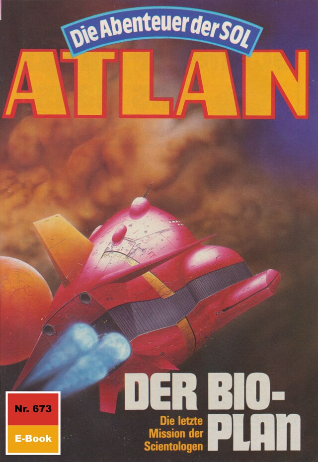 Buchcover für Atlan 673: Der Bio-Plan