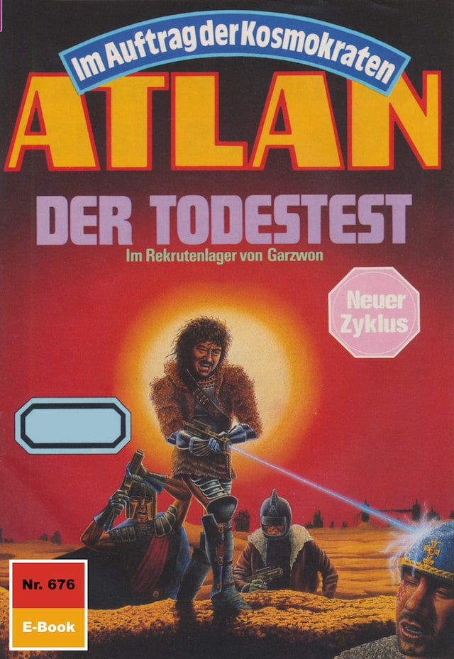 Book cover for Atlan 676: Der Todestest