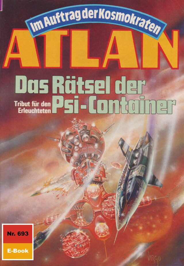 Bokomslag for Atlan 693: Das Rätsel der Psi-Container