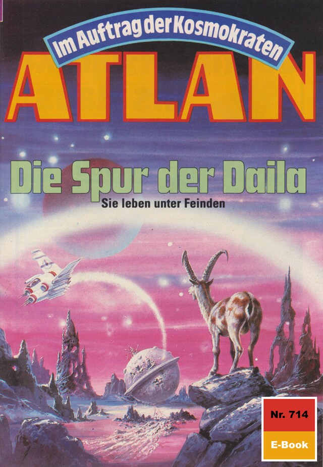 Bokomslag för Atlan 714: Die Spur der Daila