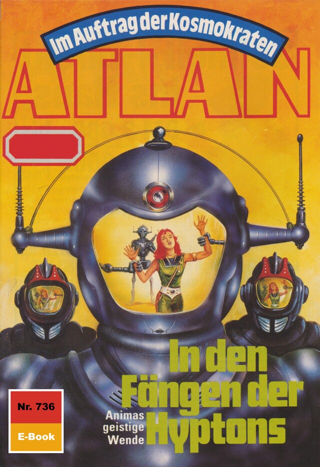 Couverture de livre pour Atlan 736: In den Fängen der Hyptons