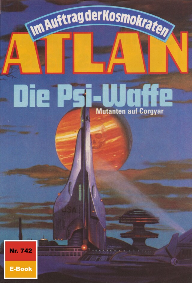 Copertina del libro per Atlan 742: Die Psi-Waffe