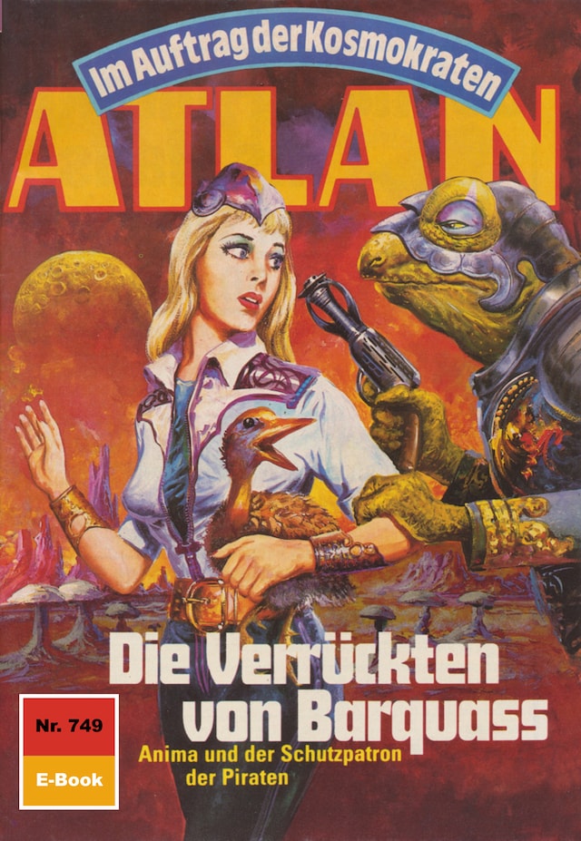 Book cover for Atlan 749: Die Verrückten von Barquass