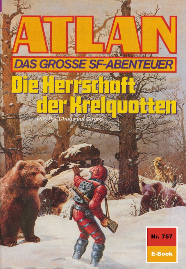 Book cover for Atlan 757: Die Herrschaft der Krelquotten
