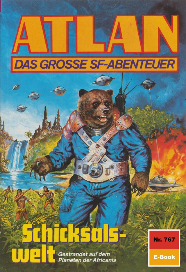 Copertina del libro per Atlan 767: Schicksalswelt