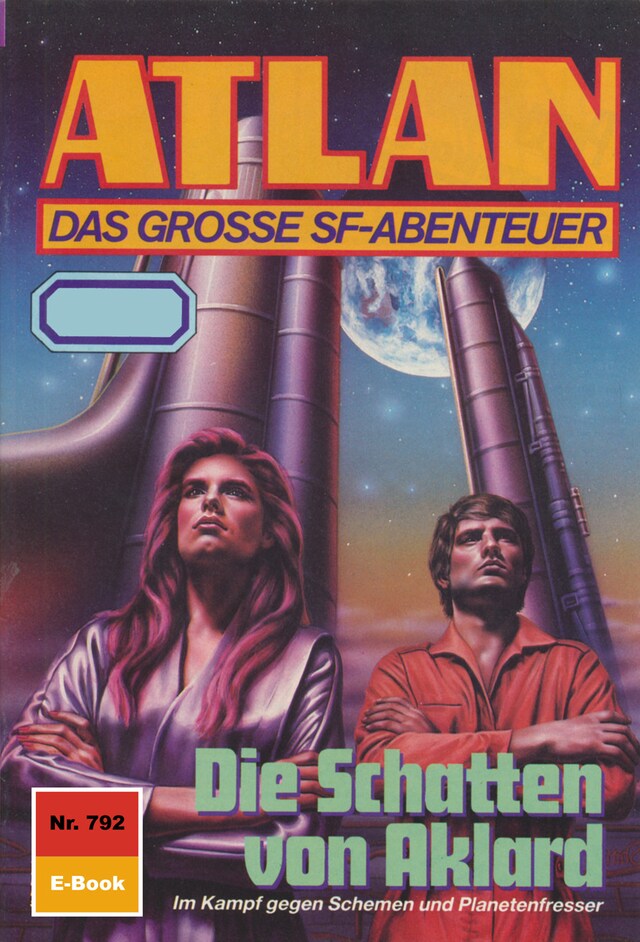 Book cover for Atlan 792: Die Schatten von Aklard