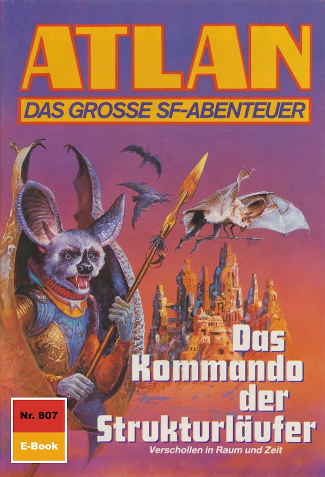 Book cover for Atlan 807: Das Kommando der Strukturläufer