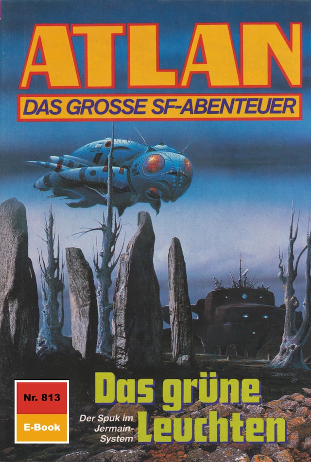 Book cover for Atlan 813: Das grüne Leuchten
