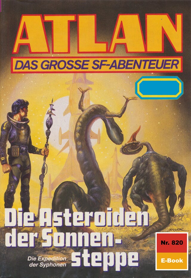 Bogomslag for Atlan 820: Die Asteroiden der Sonnensteppe