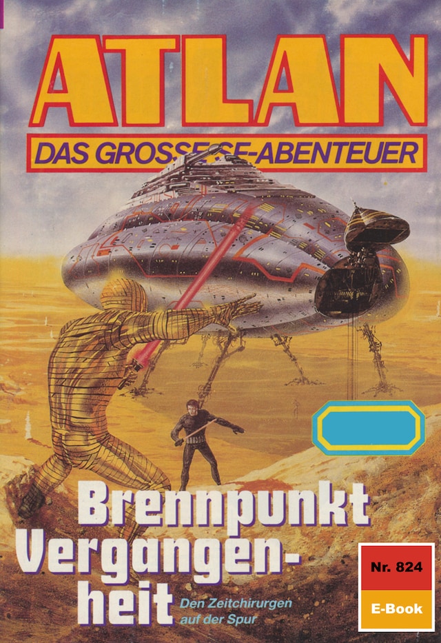 Book cover for Atlan 824: Brennpunkt Vergangenheit