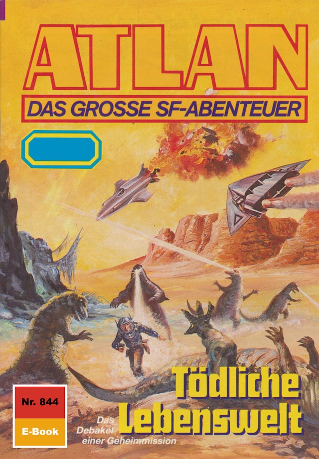 Book cover for Atlan 844: Tödliche Lebenswelt
