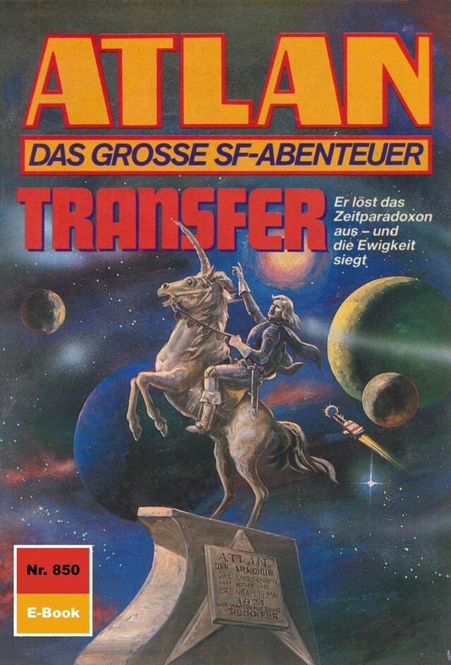 Copertina del libro per Atlan 850: Transfer