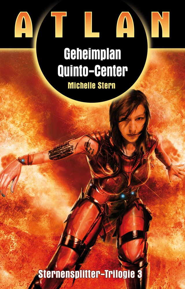 Copertina del libro per ATLAN Sternensplitter 3: Geheimplan Quinto-Center