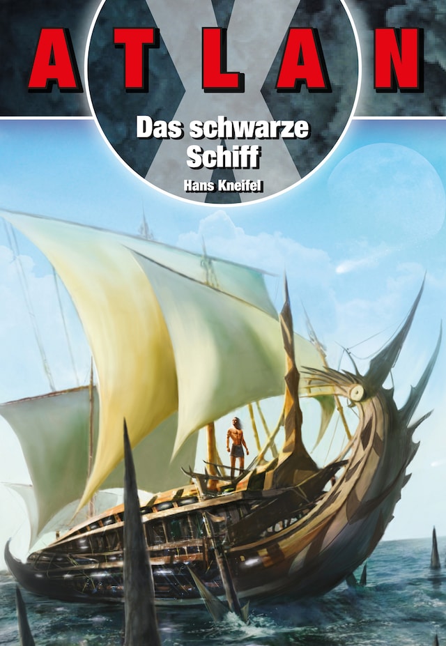 Copertina del libro per ATLAN X Kreta 3: Das Schwarze Schiff