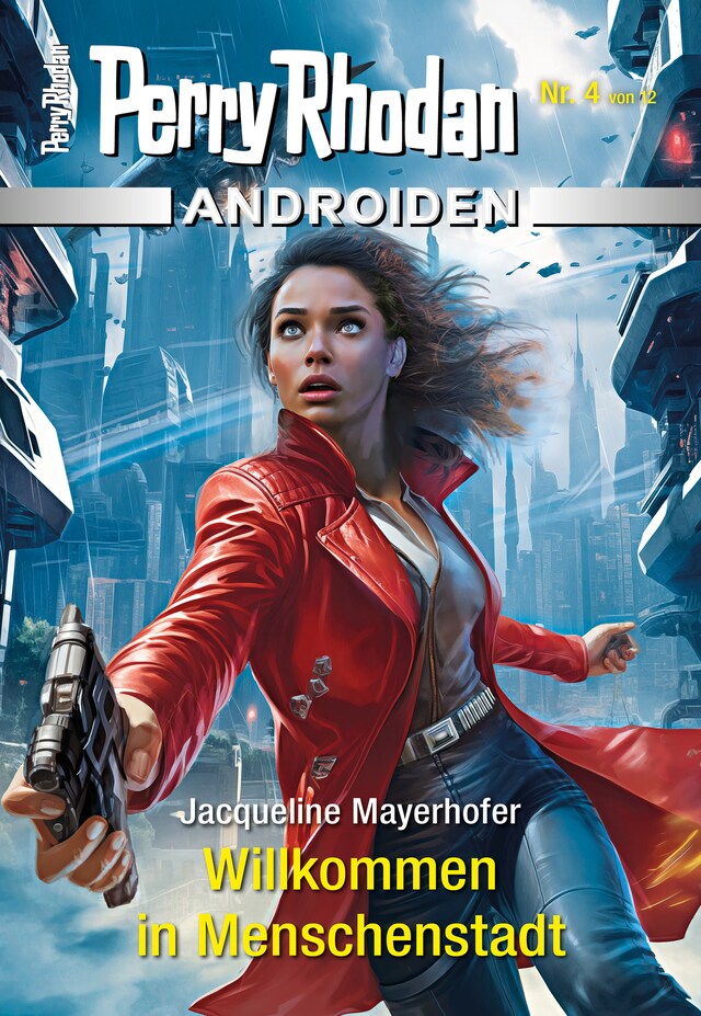 Book cover for Androiden 4: Willkommen in Menschenstadt