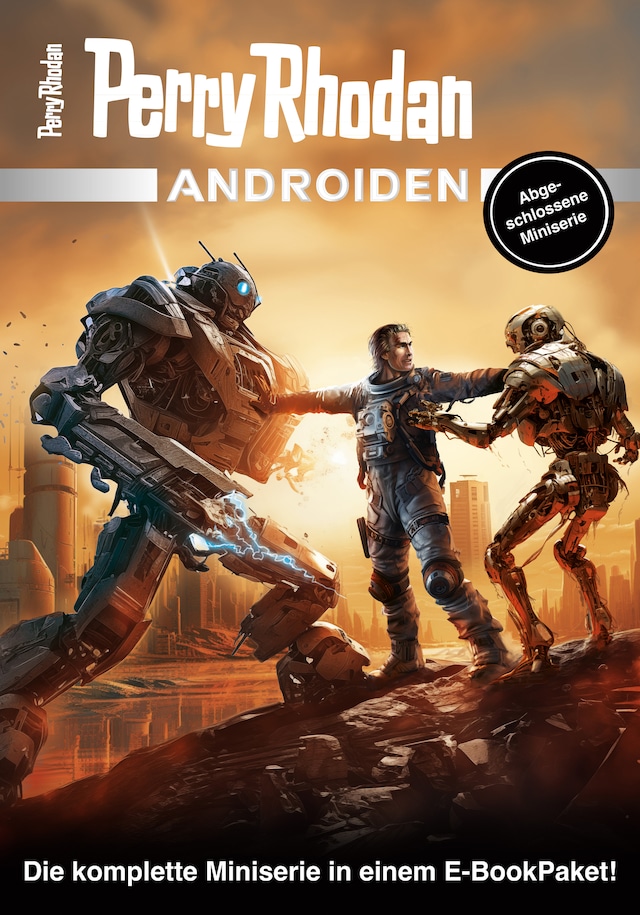 Buchcover für Androiden Paket