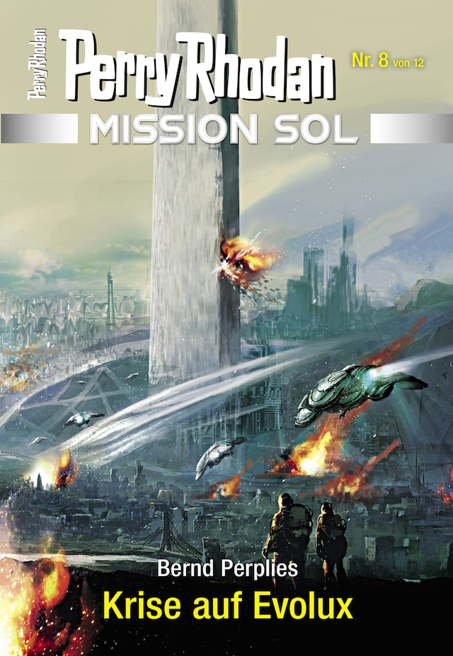 Bokomslag för Mission SOL 8: Krise auf Evolux