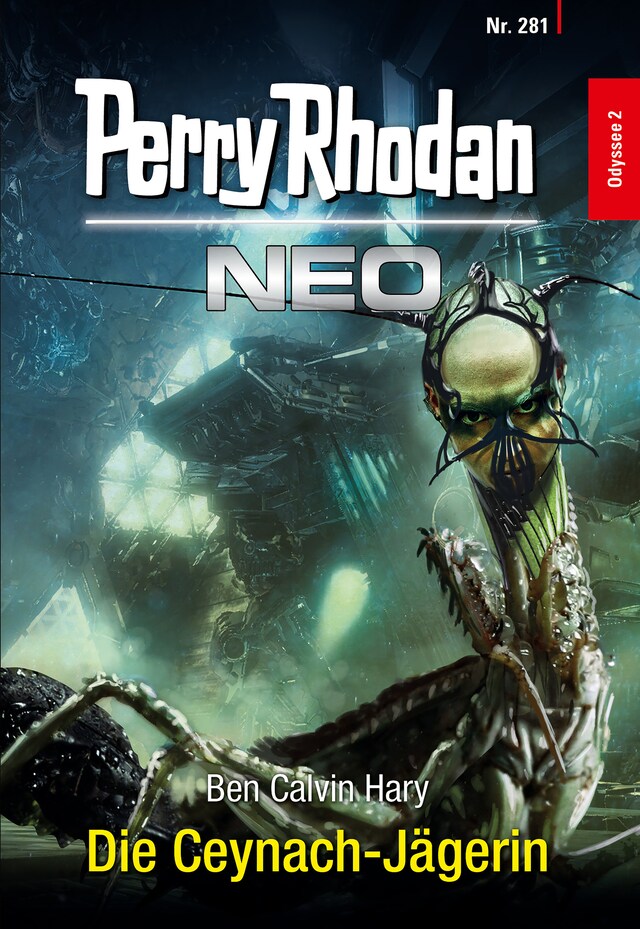 Buchcover für Perry Rhodan Neo 281: Die Ceynach-Jägerin