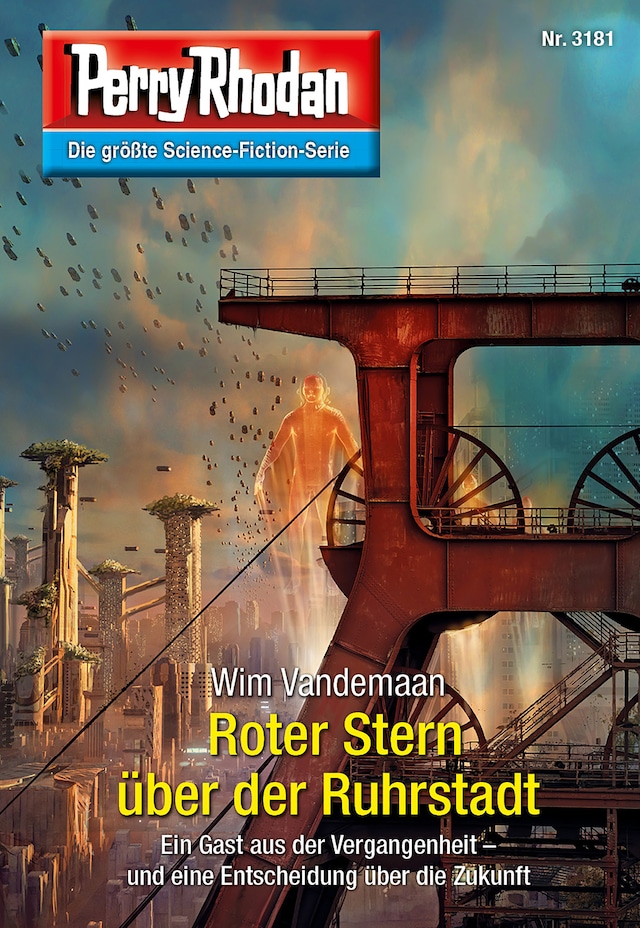 Copertina del libro per Perry Rhodan 3181: Roter Stern über der Ruhrstadt