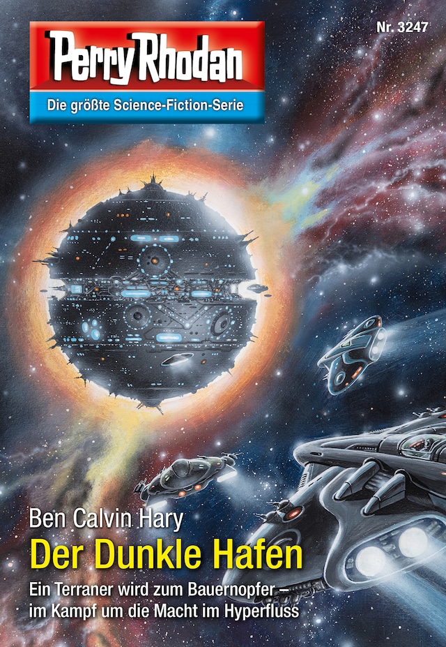 Book cover for Perry Rhodan 3247: Der Dunkle Hafen