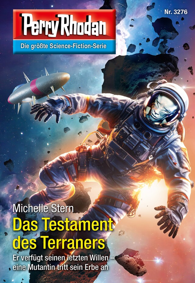 Okładka książki dla Perry Rhodan 3276: Das Testament des Terraners