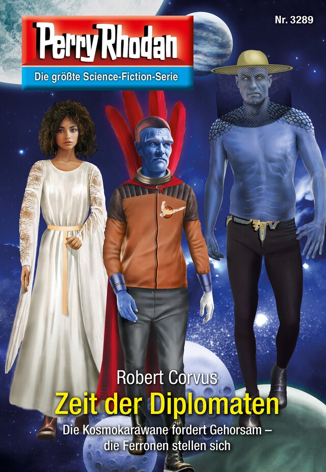 Book cover for Perry Rhodan 3289: Zeit der Diplomaten