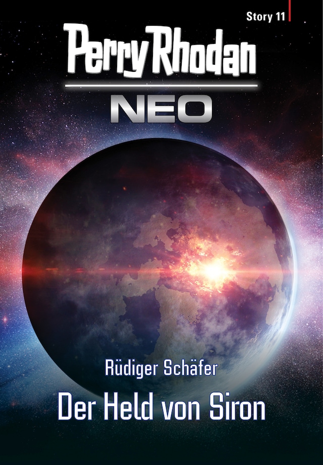 Book cover for Perry Rhodan Neo Story 11: Der Held von Siron