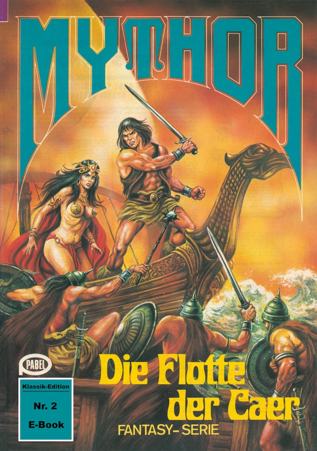 Book cover for Mythor 2: Die Flotte der Caer