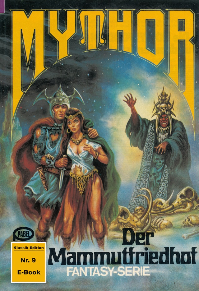 Book cover for Mythor 9: Der Mammutfriedhof