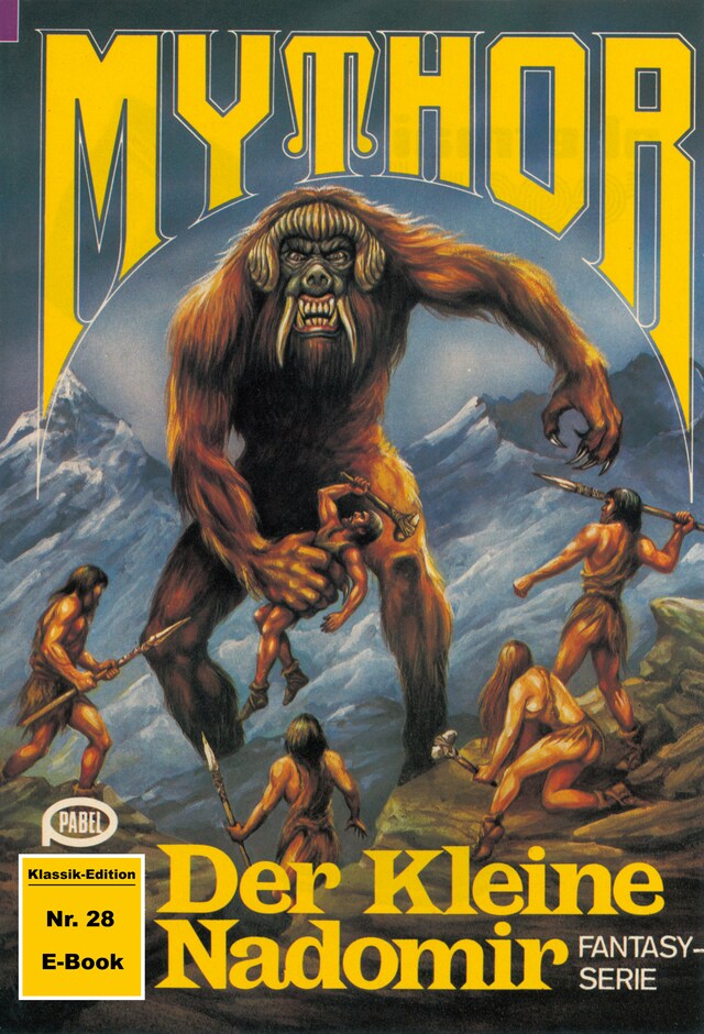 Book cover for Mythor 28: Der Kleine Nadomir