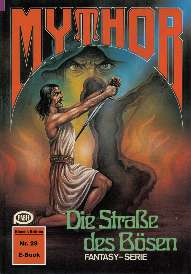 Copertina del libro per Mythor 29: Die Straße des Bösen