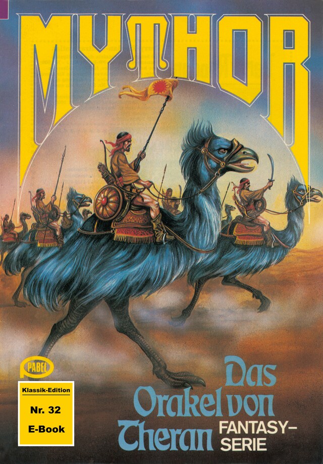 Book cover for Mythor 32: Das Orakel von Theran
