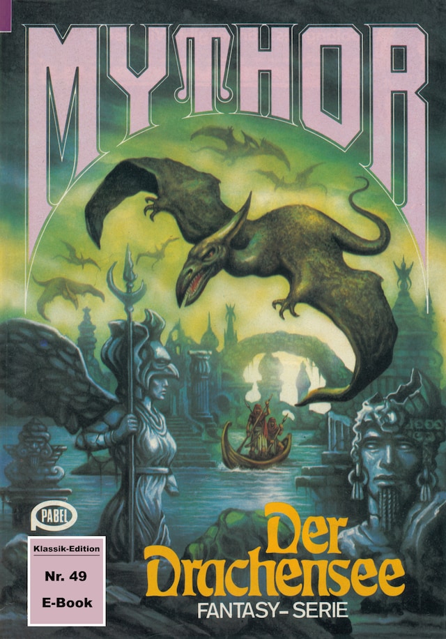 Book cover for Mythor 49: Der Drachensee